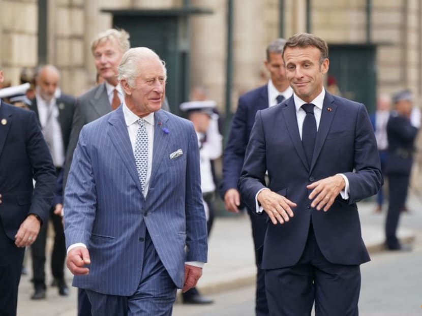 King Charles greeted in France with pomp, diplomacy on state visit