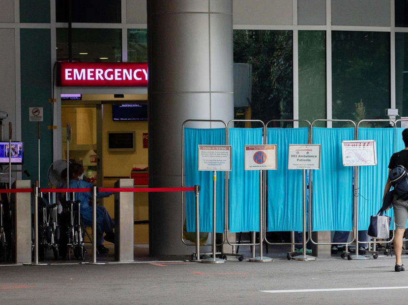 There were 5,500 calls for medical assistance between Oct 15 and 21, 2021. Around 1,100 were Covid-19 patients and 47 per cent of them ended up receiving day treatment and did not require hospitalisation. There were 5,500 calls for medical assistance between Oct 15 and 21, 2021. Around 1,100 were Covid-19 patients and 47 per cent of them ended up receiving day treatment and did not require hospitalisation.