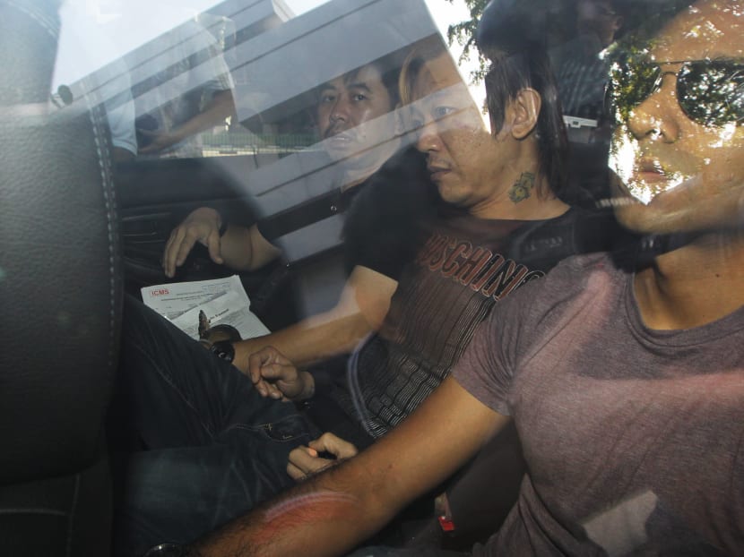 Jackson Lim Hou Peng, charged for murder at Ang Mo Kio Avenue 10 arrives at the Subordinate Courts on Nov 22, 2014. TODAY file photo