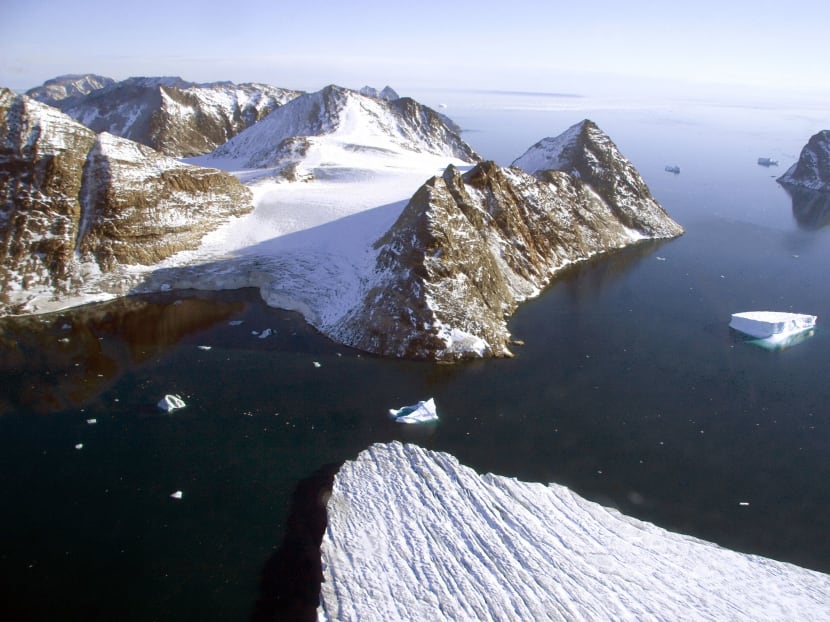 Accelerating arctic melting has revealed uncharted islands in Greenland and threatened to raise sea levels all over the world. If all the ice in Greenland melts, it would raise sea levels by 7m. Antarctica has enough water to raise sea levels by 65m. Accelerating arctic melting has revealed uncharted islands in Greenland and threatened to raise sea levels all over the world. If all the ice in Greenland melts, it would raise sea levels by 7m. Antarctica has enough water to raise sea levels by 65m.