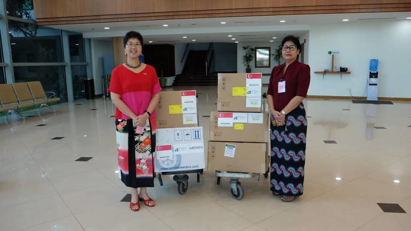 Singapore sends COVID-19 diagnostic tests, machines to Myanmar