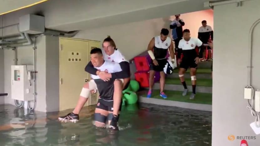 Rugby World Cup: Japan-Scotland match goes ahead after Typhoon Hagibis Rugby World Cup: Japan-Scotland match goes ahead after Typhoon Hagibis