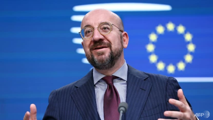 EU leader's speech to major China trade expo cancelled: Diplomats EU leader's speech to major China trade expo cancelled: Diplomats