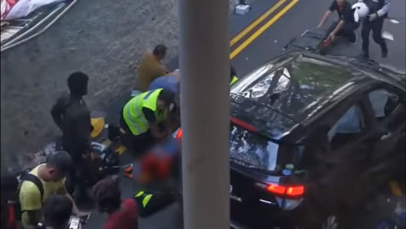 Driver in Lucky Plaza crash that killed two sentenced to jail Driver in Lucky Plaza crash that killed two sentenced to jail