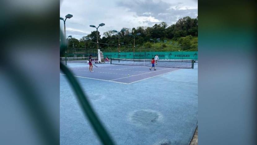 People playing tennis, eating at food centre among those caught breaking COVID-19 safe distancing rules People playing tennis, eating at food centre among those caught breaking COVID-19 safe distancing rules