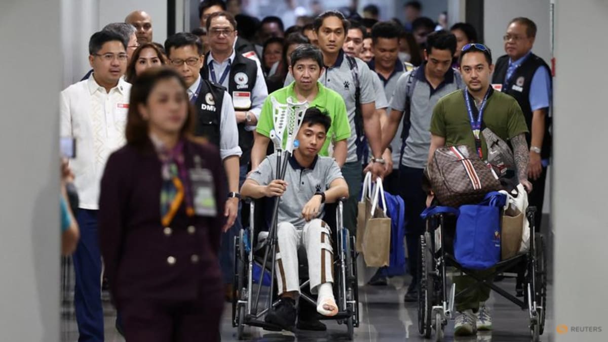 11 Philippine seafarers who survived Houthi attack on ship in Red Sea arrive home