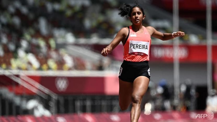 Olympics: Singapore's Shanti Pereira comes in last in 200m heats, does not advance to semis Olympics: Singapore's Shanti Pereira comes in last in 200m heats, does not advance to semis