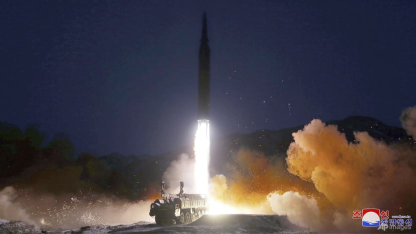North Korea fires missile, warns of strong action over US sanctions push