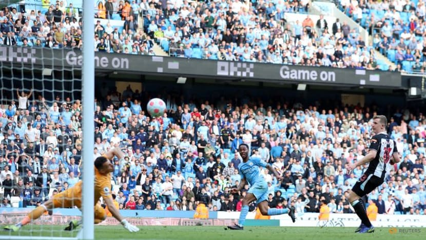 Man City trounce Newcastle to open up three-point lead Man City trounce Newcastle to open up three-point lead