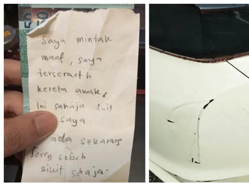 Mr Niezam returned the money to the driver after she contacted him on Facebook. Mr Niezam returned the money to the driver after she contacted him on Facebook.