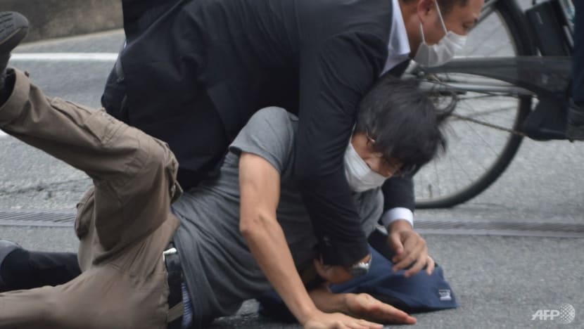 Man taken into custody after former Japanese prime minister Shinzo Abe shot