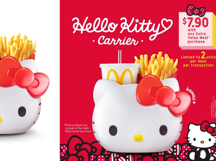 McDonald's Launching 7.90 Hello Kitty Carrier TODAY