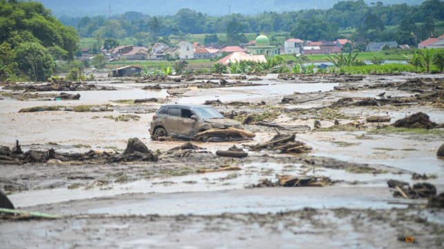 Death toll from floods in Indonesia's West Sumatra rises to over 50