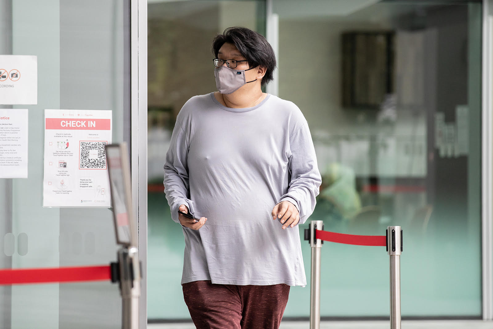 Joel Ang Jun Xian (pictured) pleaded guilty to a charge of criminal breach of trust. Joel Ang Jun Xian (pictured) pleaded guilty to a charge of criminal breach of trust.