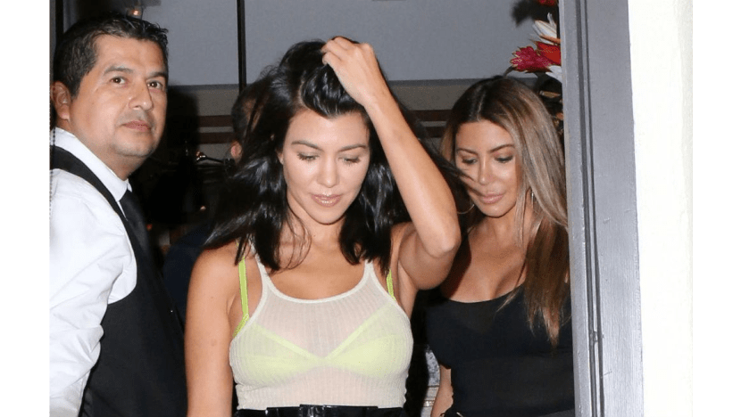Kourtney Kardashian and Younes Bendjima endure awkward reunion
