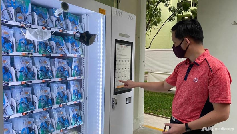 COVID-19: Singapore to distribute improved reusable masks via vending machines, community centres from May 26 COVID-19: Singapore to distribute improved reusable masks via vending machines, community centres from May 26