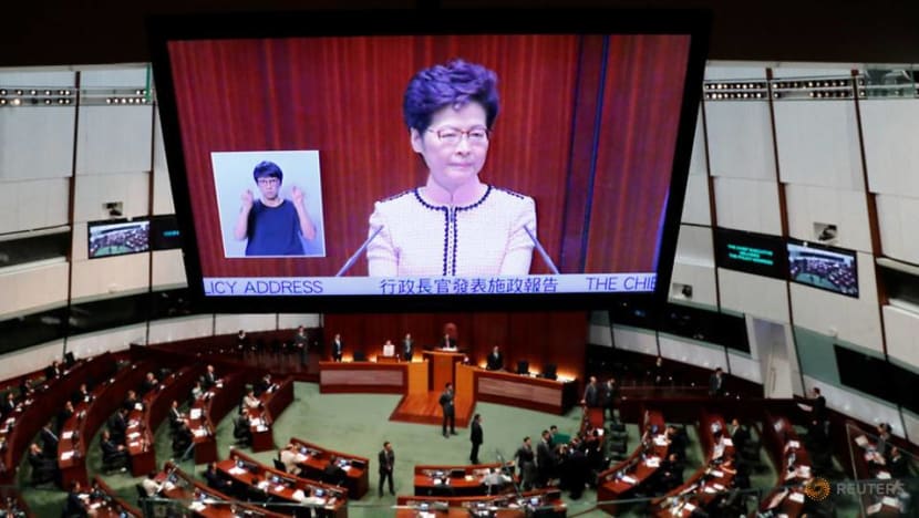 Embattled Hong Kong leader unveils measures to ease housing crunch Embattled Hong Kong leader unveils measures to ease housing crunch