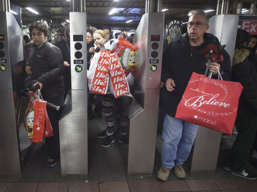 Consumer spending, which accounts for more than two-thirds of America’s economic activity, advanced at a 4.3 per cent pace in Q4, the fastest since Q1 2006. Photo: Reuters