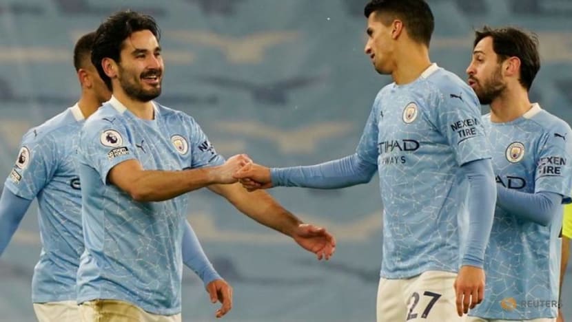 Football: Gundogan strikes again as Man City sink Spurs Football: Gundogan strikes again as Man City sink Spurs