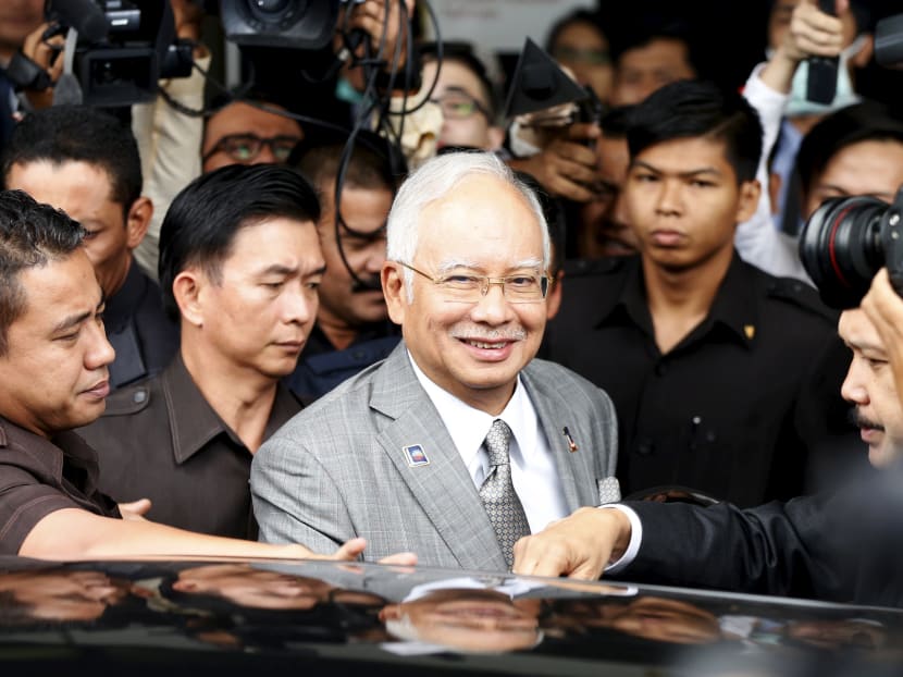 Malaysia's Prime Minister Najib Razak leaves parliament in Kuala Lumpur, Malaysia, on Oct 19, 2015. Photo: Reuters