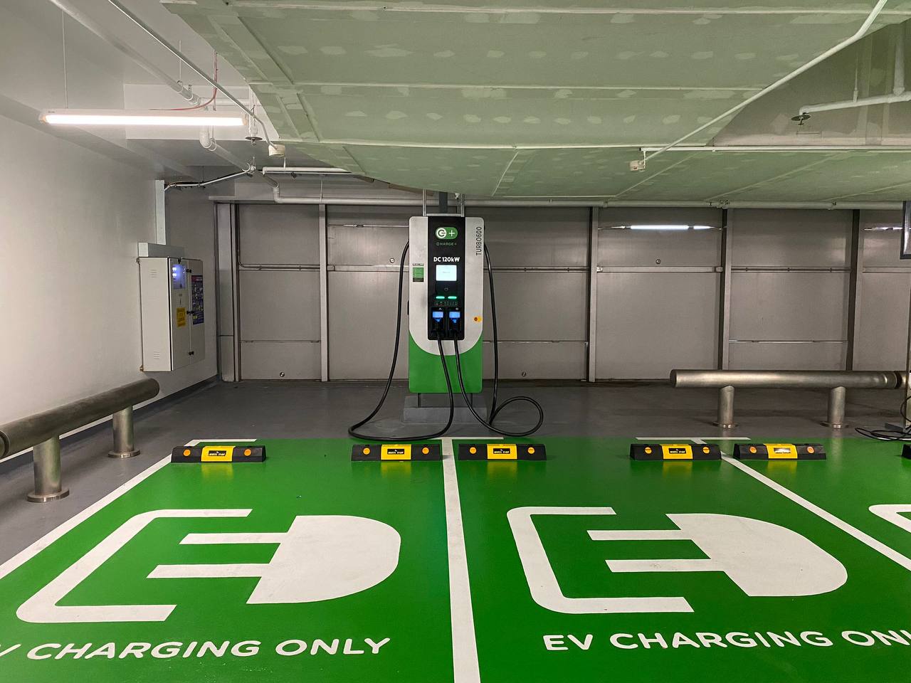 The first phase of the roll out, expected to be completed by September this year, will see 27 charging points set up at eight malls. The first phase of the roll out, expected to be completed by September this year, will see 27 charging points set up at eight malls.