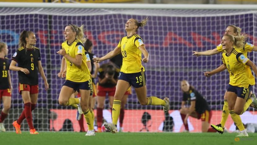 Bring on England, says Sweden's Sembrant after late winner Bring on England, says Sweden's Sembrant after late winner