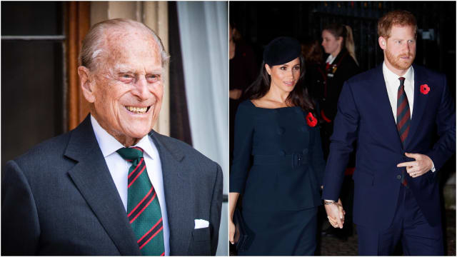 Prince Philip逝世　Prince Harry、Meghan Markle悼念