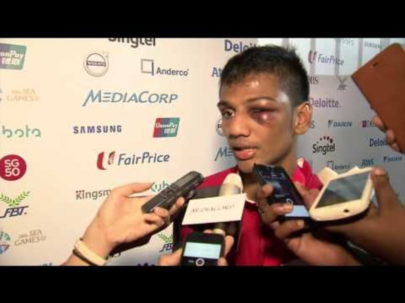 Boxing Silver Medallist Mohamed Hamid talked about his performance at the SEA Games
