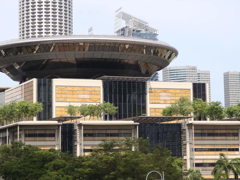 A view of the Supreme Court in Singapore.