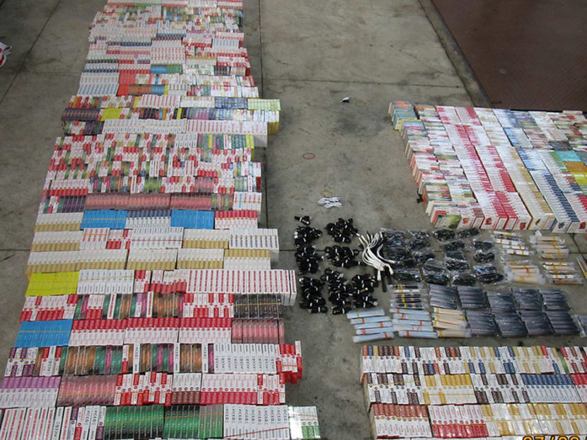 14 jailed for smuggling record S$700,000 worth of e-vaporisers, components