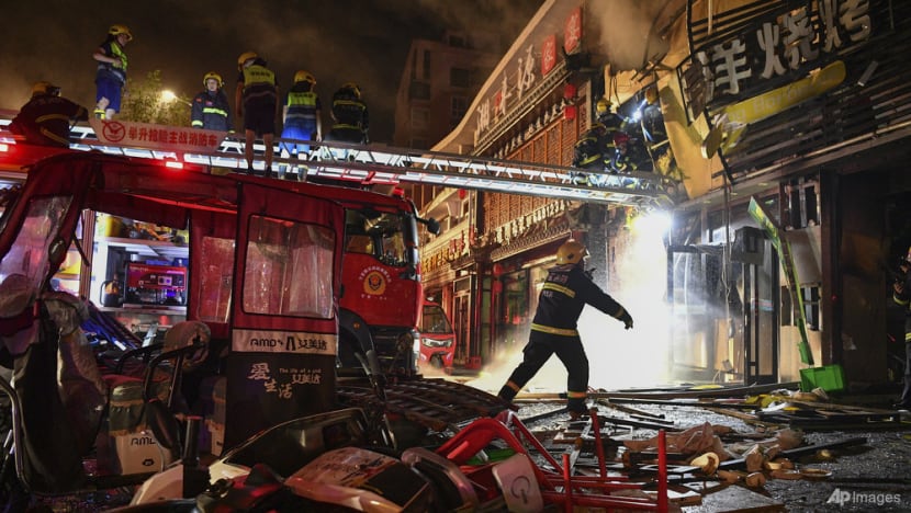 Four arrested over China restaurant blast that killed 31