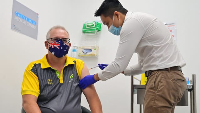 【冠状病毒19】400万变67万 澳洲疫苗接种计划进展缓慢