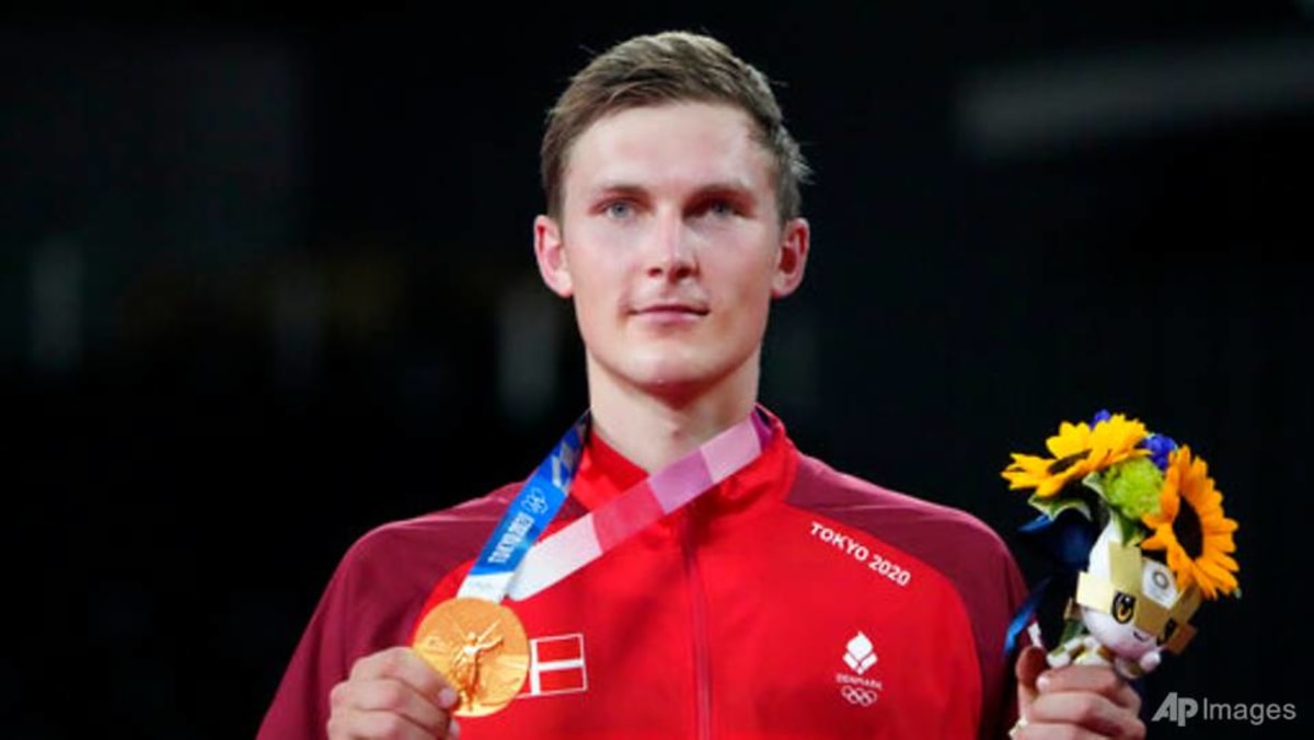 Fit For A Prince Denmark S Axelsen Takes Badminton Gold And Royal Call Cna Fit For A Prince Denmark S Axelsen Takes Badminton Gold And Royal Call Cna