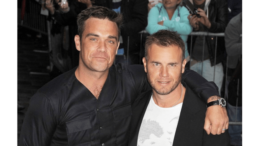 Gary Barlow's baby joy for Robbie Williams Gary Barlow's baby joy for Robbie Williams