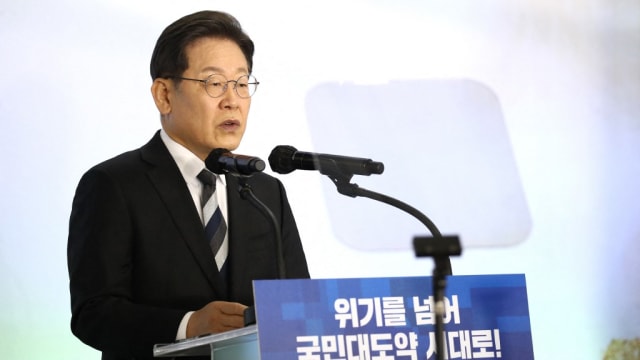 韩国总统选举渐入白热化阶段 最新民调：李在明支持率最高