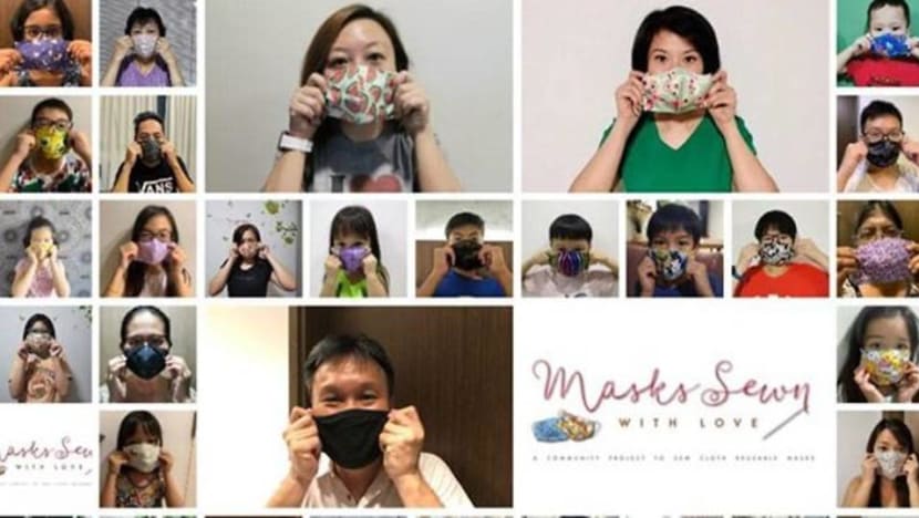 Volunteers to sew 50,000 cloth masks at home amid COVID-19 'circuit breaker'