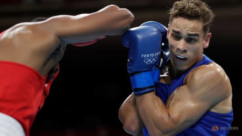 Olympics-Boxing-New Zealand's Nyika bitten but not beaten on Games debut Olympics-Boxing-New Zealand's Nyika bitten but not beaten on Games debut