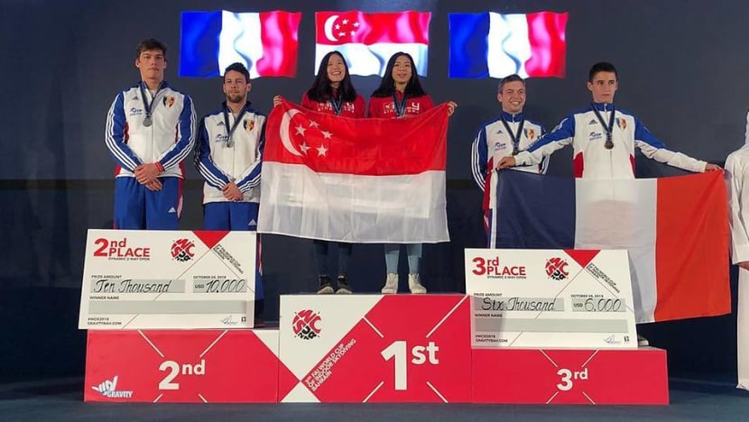 Singapore indoor skydiving team clinches first World Cup gold Singapore indoor skydiving team clinches first World Cup gold