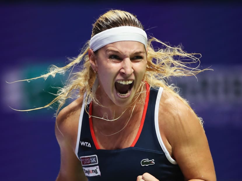 Cibulkova was named the WTA’s Comeback Player of the Year after a season that saw her climbing from world No 66 to a career-high of No 8. Photo: WTA