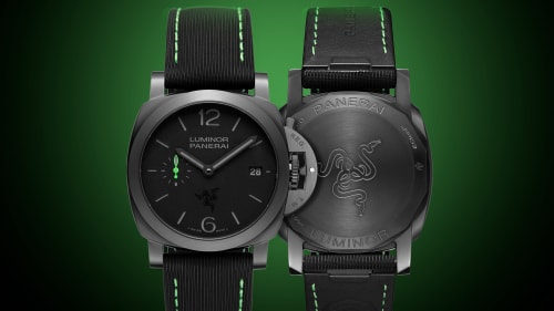 Why is luxury watchmaker Panerai working with gaming company Razer? 