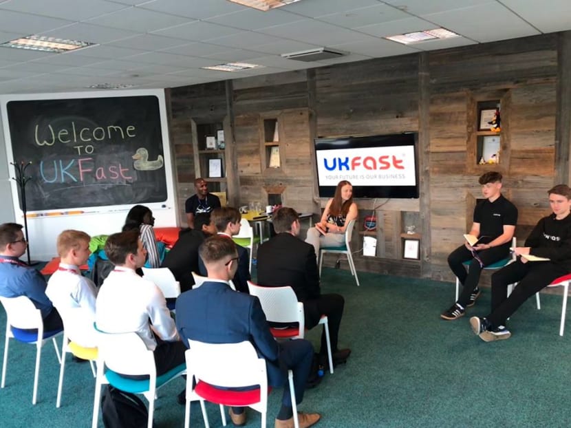Workers at UKFast — a British data hosting business — workers get a paid day off on their birthdays, a week’s leave for getting married, plus something called UKFest, an annual festival with live bands, free food and drink.