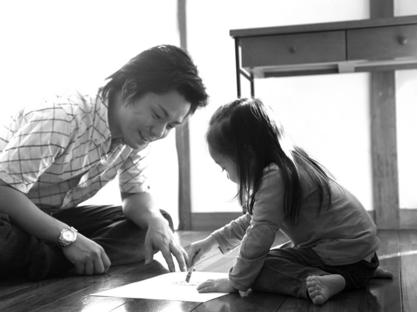 Watching their fathers share in care-work and not merely ‘helping’ their wives is positive for children. Photo: Thinkstock