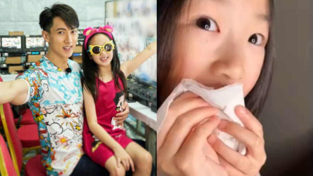 Wu Chun Filmed His Daughter Bravely Pulling Out Her Own Tooth Even