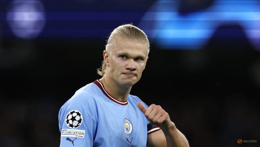 Haaland goal reminds Guardiola of Cruyff Haaland goal reminds Guardiola of Cruyff