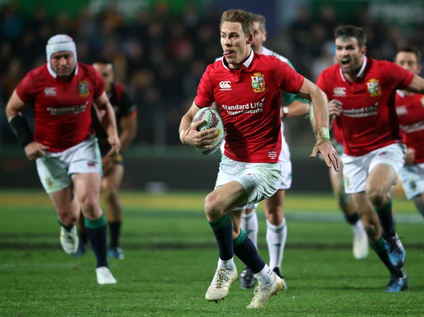 The Lions are about power, kick and chase and as their tour has rumbled on, a shadow Test team, formed for game three when they beat the Canterbury Crusaders, have developed into a class unit. Photo: AFP