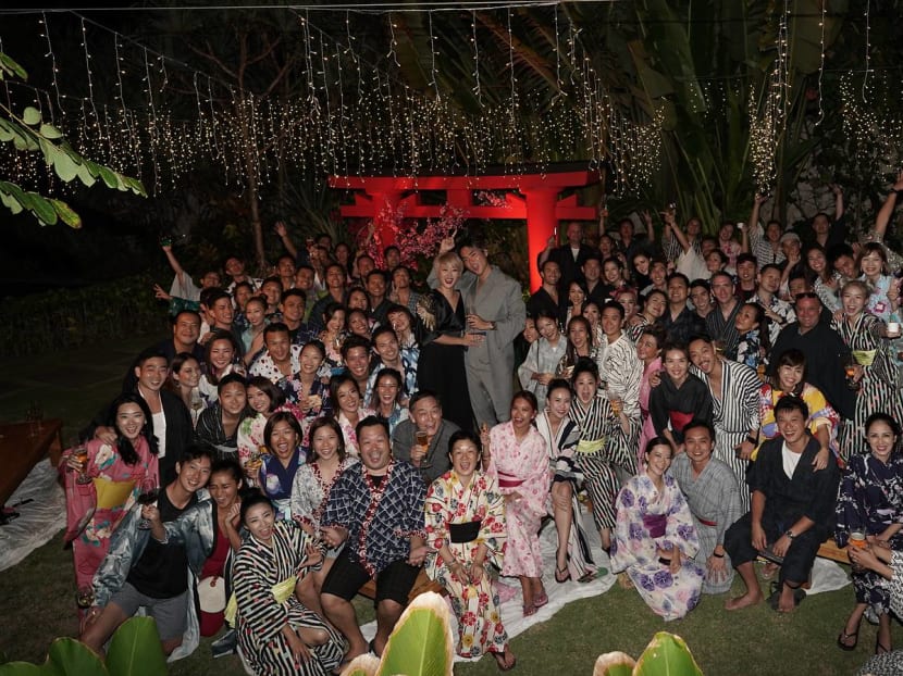 Photos From Tanglin Star Roz Pho’s Japan-Themed Wedding In Bali