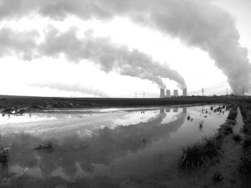 A coal power plant in Neurath, Germany, in 2013. The growth of coal-fired electricity, which tripled between 2005 and 2012, has gone abruptly into reverse. Photo: Reuters