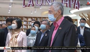 Prime Minister Lee Hsien Loong visits Singapore-China smart park in Guangzhou | Video
