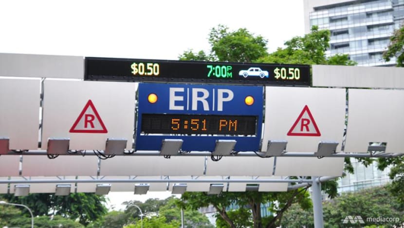 ERP rates to go up by S$1 at several expressway locations to manage peak-hour congestion