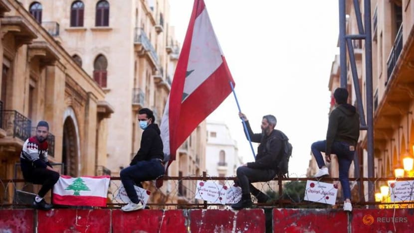 Thousands march in central Beirut as political deadlock persists Thousands march in central Beirut as political deadlock persists
